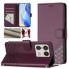 Luxury Honeycomb Leather Phone Case For Motorola Edge 30 40 Neo 50 60 Pro 70 Edge S30 X30 Card Wallet Phone Protect Cover