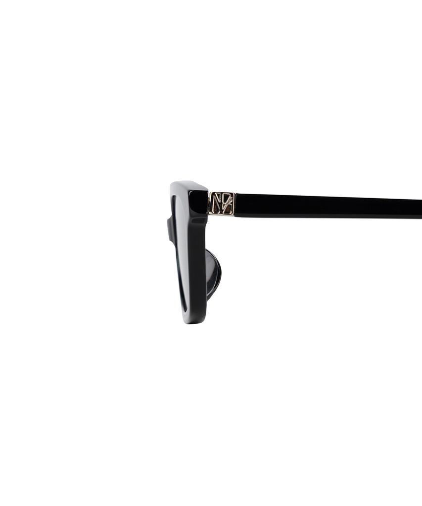 Teulimingbeodeu Signature Plaque Sunglasses [ Black ]