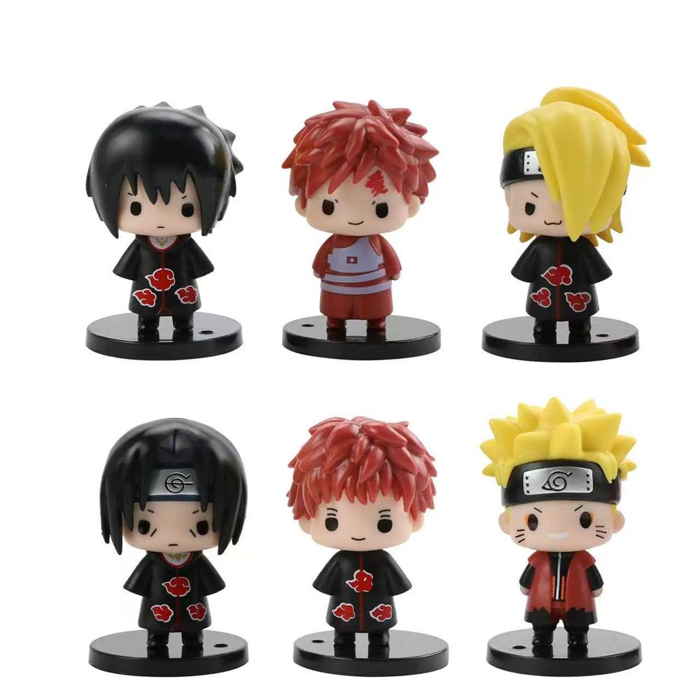 7CM Naruto Uzumaki Akatsuki Deidara Figure Anime NARUTO Shippuden Animation Model Toy Gift Collection Decoration Ornaments PVC