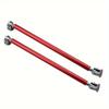2 pcs of car front lip support rod, metal front shovel, rear bumper modification accessories, adjustable without drilling holes