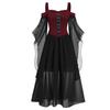 Halloween Costumes, Renaissance Dresses, Medieval Retro Gothic Cos Costumes, Stage