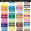 Sakura Crepas Colored Pencil Coupie Pencil 100 Colors Black Package Edition FY100A