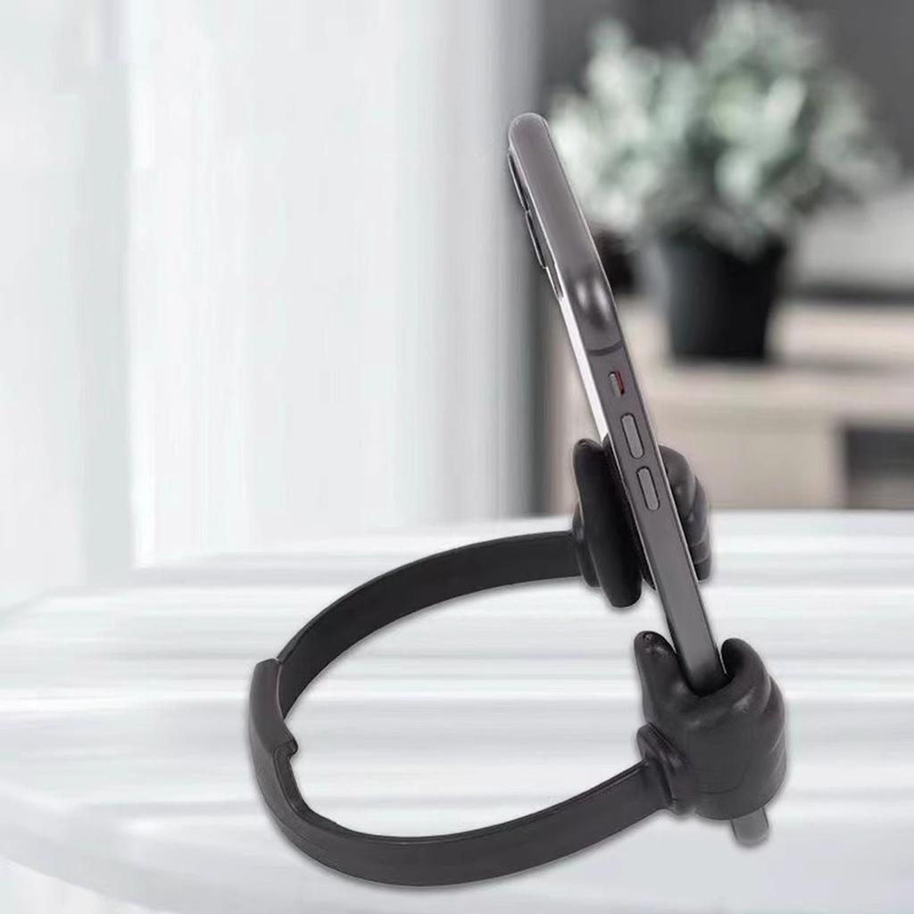 For iPhone IPad Xiaomi Samsung Huawei Creativity Thumb portable Desk Mobile Phone Holder Stand Lazy Bracket Telescopic Holder