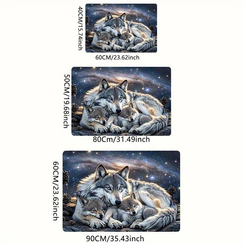 Pattern Carpet Animal Bathroom Mat Is Suitable for Bedroom, Living Room, Kitchen, Bathroom, and Entryway, Soft and Ea
