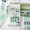 6Pcs/lot Panda Capybara Gel Pen 0.5mm Black Pen Press Erasable Pen  School Office Writing Stationery