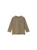 Long Sleeve Small Box Logo Classic Size 120 T-Shirt, Tee, Khaki,
