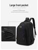 Men's Casual Large-Capacity Computer Backpack - Stylish Schoolbag
