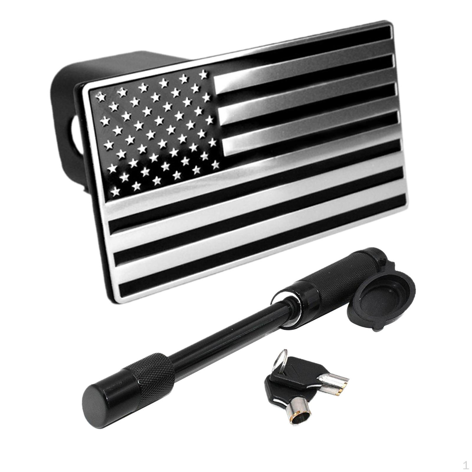 

Trailer Hitch Cover Easy to Install Sturdy Truck Accessories Style N