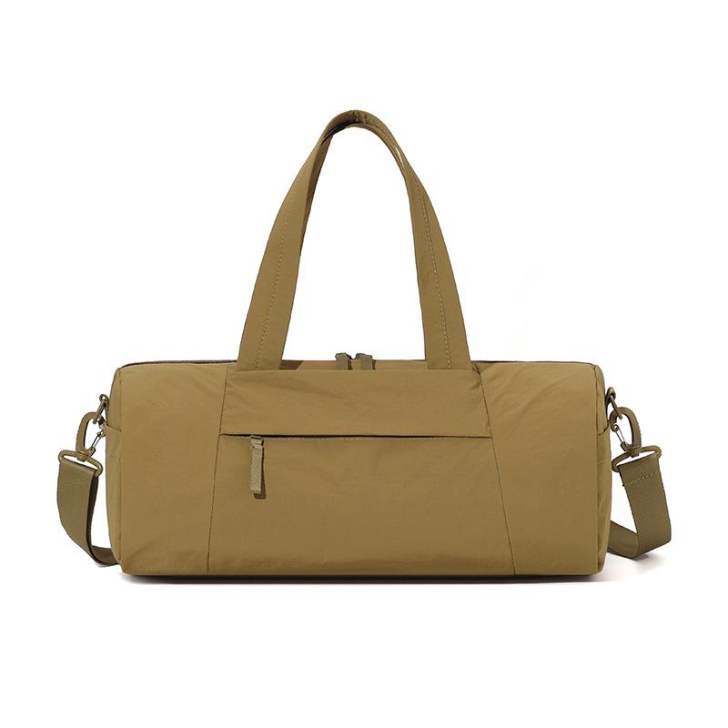 Couple Short-distance Luggage Bag Casual Simple Travel Bag Dry Wet Separation Sports Can Be Used To Pull Rod Fitness Bag