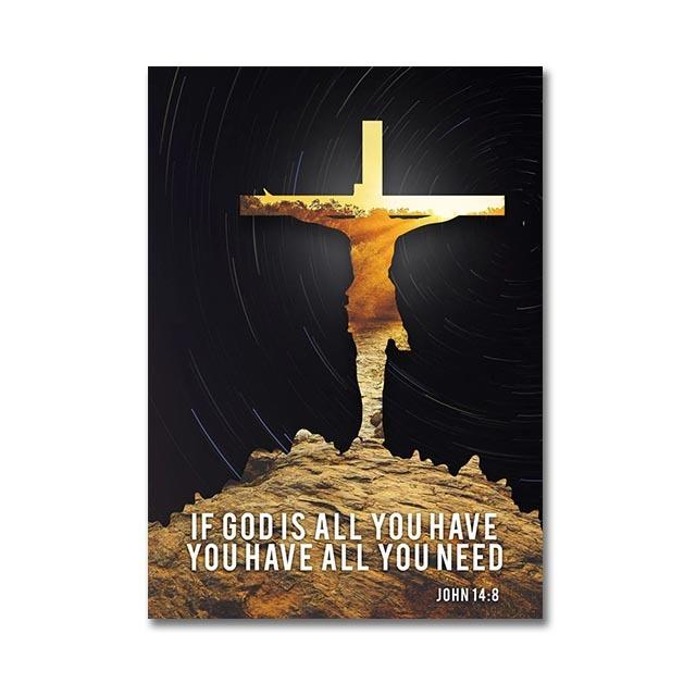 Religious Art Poster Guadalupe Virgin Mary and Jesus Family Living Room Wall Decoration Oil