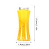 400/500Ml Portable Fruit Juice Cold Brewed Tea Bottle Transparent Plastic Beverage Bottle Disposable Milk Tea Bottle
