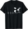 Drummer Hard Rock Band Drum Set Drumming Heavy Metal Gift Unisex T-Shirt