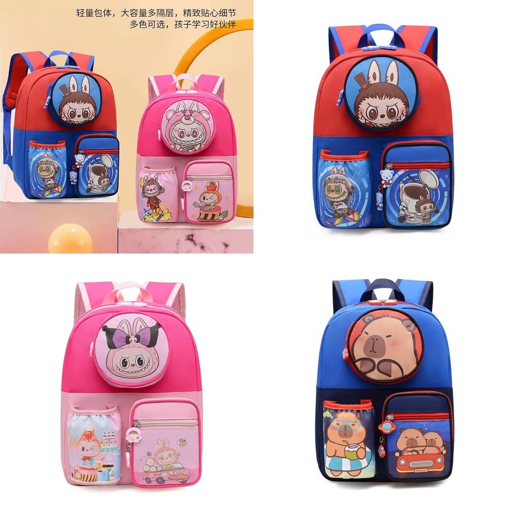 Eye-catching Cartoon-themed Preschool Bag For Boys And Girls Made From Nylon