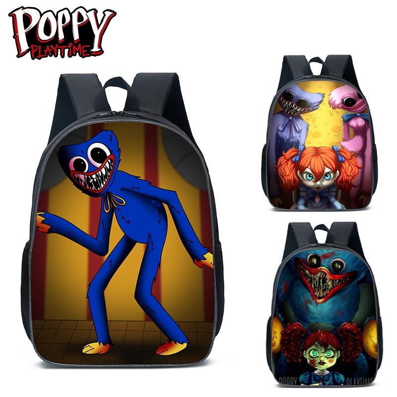 Rucsac Școlar Drăguț Poppy Playtime Pentru Băieți Și Fete Cu Capacitate Mare
