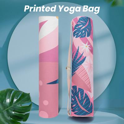 Yoga Mat Storage Bag Double Zipper Exercise Yoga Mat Carry Bag Large Capacity Adjustable Shoulder Strap Yoga Mat Carrier