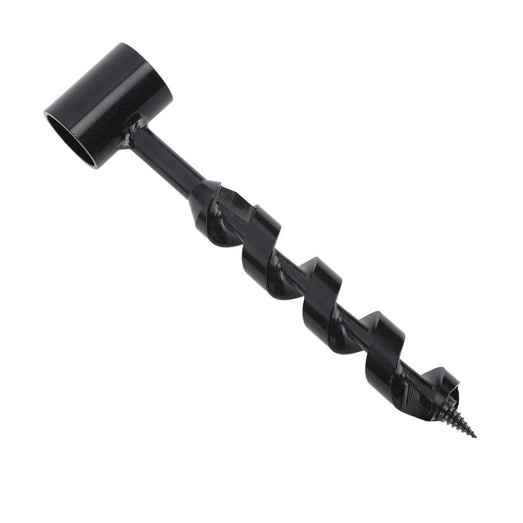 Manueller Erdbohrer aus Schnellarbeitsstahl, einfacher zu bohren, multifunktionaler handgefertigter Holzbohrer für den Außenbereich