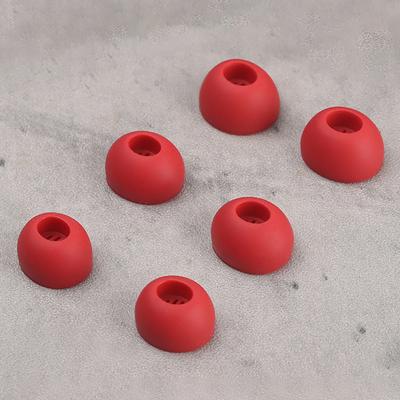 1 Par Puntas de Silicona para el Oído Evitar Caídas Suave Desactivado Repuesto Auriculares Tapones Cubierta