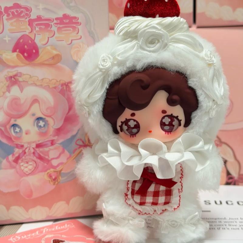 Sweet Prologue Series Mini Plush Blind Box Keychain Pendant Collectible Cute Doll Figure Gift For Fans Desk Shelf Decor
