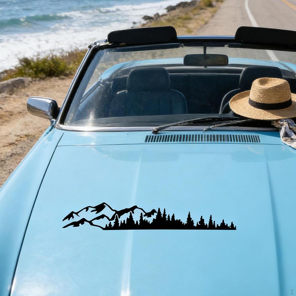 Car Sticker Decor Quick Installation RV for SUV Motorcycle Hood