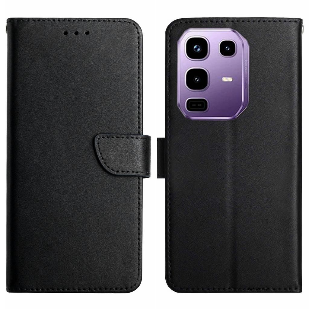 For Infinix Note 50 Pro 4G/50 4G Case Genuine Cow Leather Phone Cover Nappa Texture