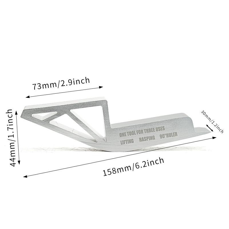 

3 в 1 алюминиевый сплав дверной подъемник многофункциональный подъемник инструмент для взлома рашпиль гипсокартон штукатурка лист подъемное оборудование бытовые инструменты
