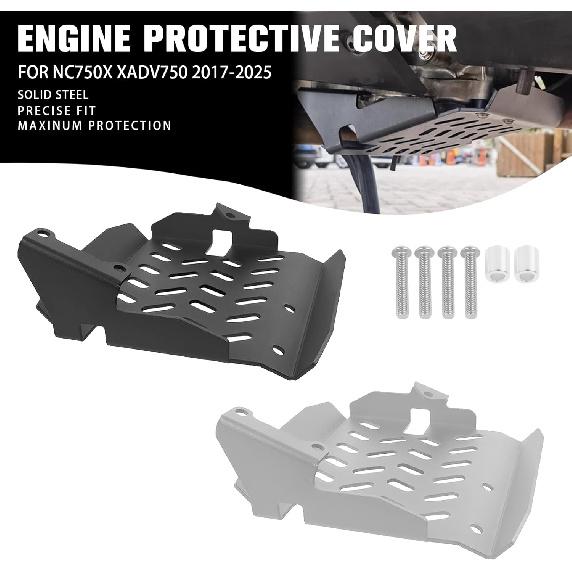 Motorcycle Engine Skid Plate Replacement for Honda NC750X XADV750 NC700X X-ADV 750 NC 700X 700S 750S 750X Engine Chassis Guard Cover Bash Pan Frame