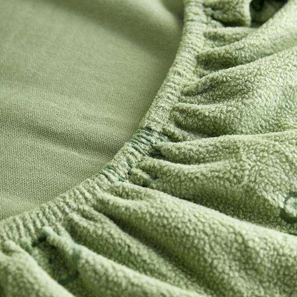 Sofa-Sitzkissenbezug, Jacquard-Stuhlbezug, dehnbar, waschbar, abnehmbarer Schonbezug, Polar-Fleece, Sofa-Möbelschutz