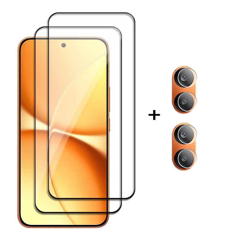 6in1 Glass For Poco X8 Pro Max Full Cover Tempered Glass Poco X8 Pro Max Screen Protector HD Phone Lens Film Poco X8 Pro Max