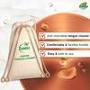 Zandu Pure Copper Tongue Cleaner 2 X Pack Of 1 Anti Microbial Tongue Scraper For Fresh Breath Oral Hygiene Flexible Handle