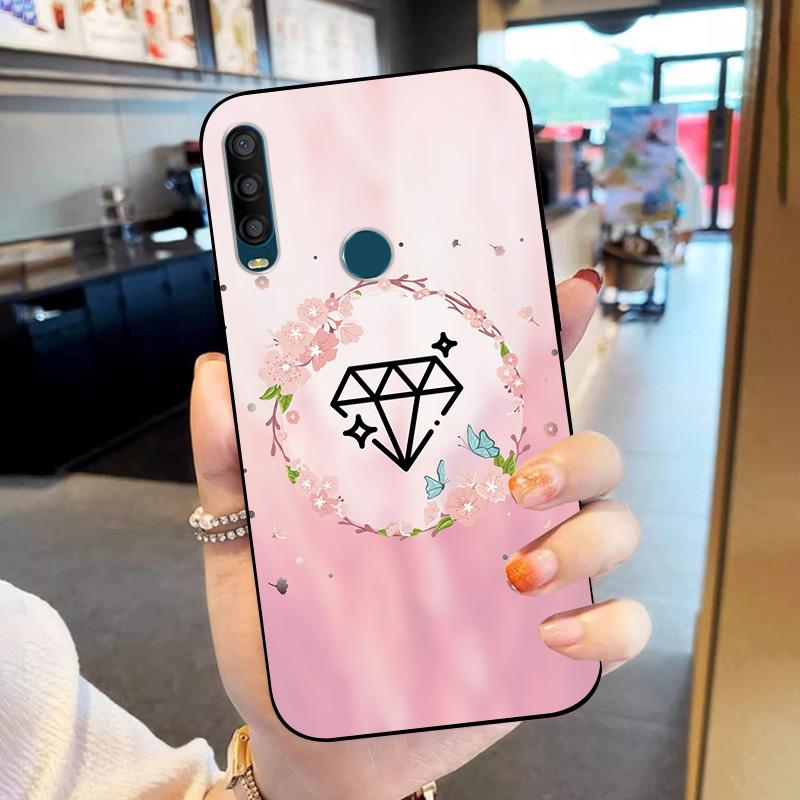 For Alcatel 1SE 2020 Case Soft Silicone Shell Cover For Alcatel 1S 2020 Phone Case Fahsion TPU Shockproof Funda 5030D 5030F Capa