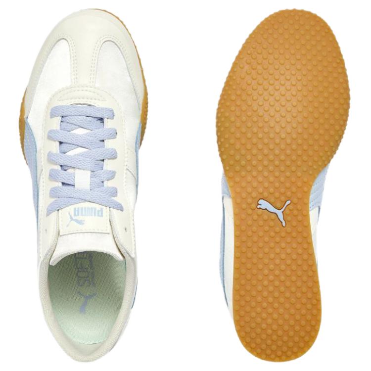 Puma Bella Series Comfortable Versatile Low-Top Casual Shoes Women Sneakers Silver Blue 40525905