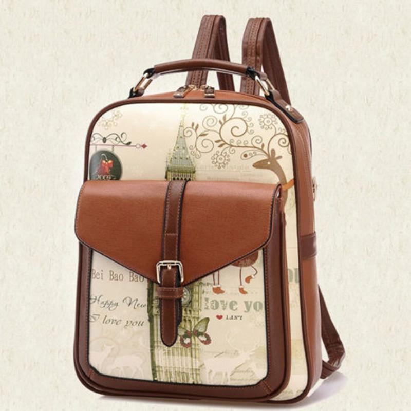 Stylish Travel Casual Pu Leather Shoulder Bag Ideal For Women And Girls
