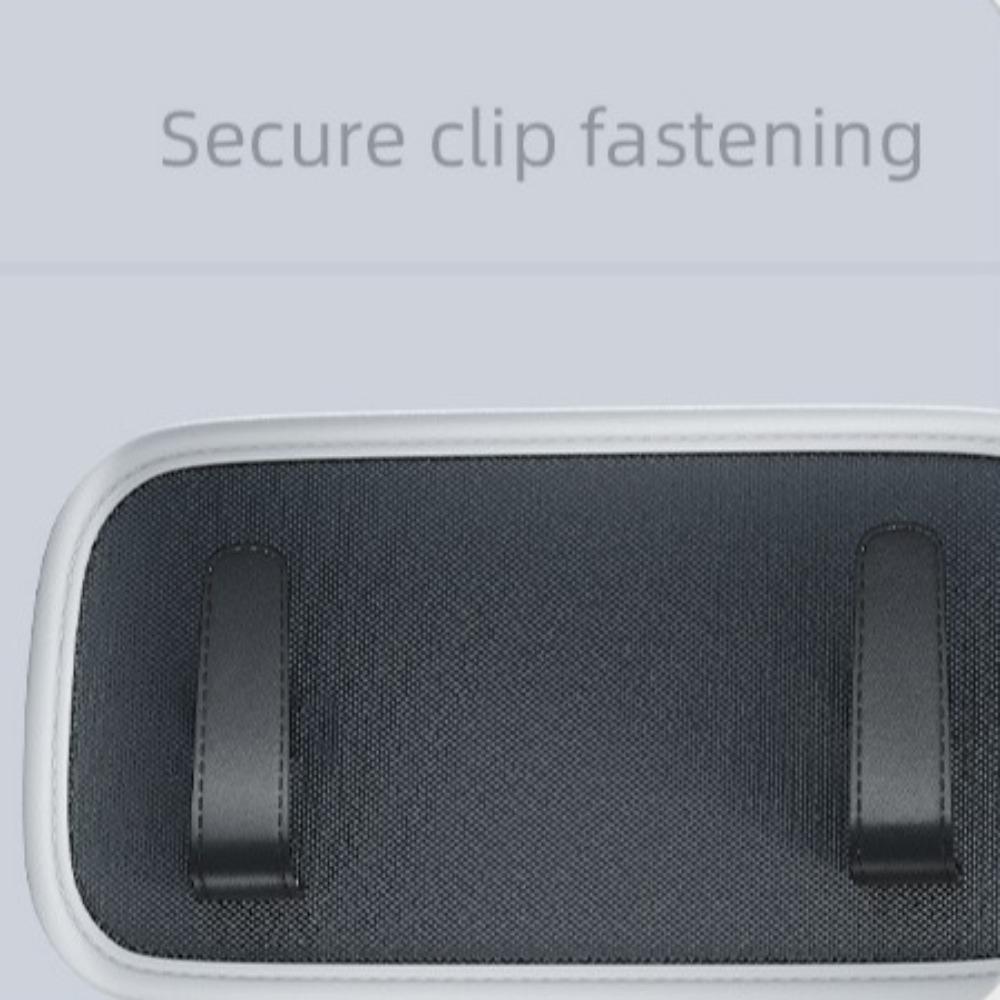 Leather Car Glasses Case Multifunctional Sun Visor Clip Organizer Sunglasses Storage Box  Card