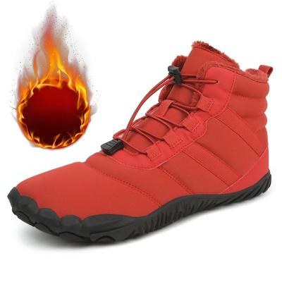Unisex Schneestiefel Herren Damen rutschfeste Trekkingschuhe Wasserdichte Wanderschuhe Verdickte Casual Travel Klettern Wandern Outdoor Winter Warme Schuhe