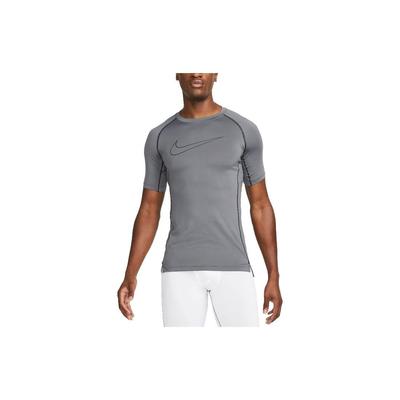Logo Round Neck Pullover Tight Short Sleeve T-Shirt Men Tops Slate-Grey DD1993-068