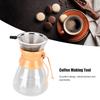 Heat Resistance Coffee Pot Dripper with Funnel Large Capacity Pour Over Coffee Maker for Home1000ml