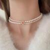 S925 Silver Pink Chalcedony and Pearl Jewelry Set: Bracelet, Necklace, Ring, Earrings - Perfect Gift for Girlfriends & Besties