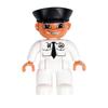 Big Building Blocks Boy Girls Family Policemen Figures Doll Compatible Duplos Children Kids Self Locking Bricks Assemble Toys