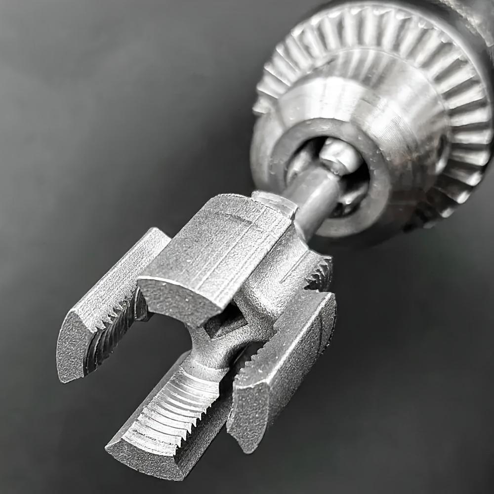 4 Pezzi Attrezzo per Filettare Tubi PPR + Nastro Sigillante per Tubi dell'Acqua, Filettature Interne ed Esterne per Tubi in PVC e PPR