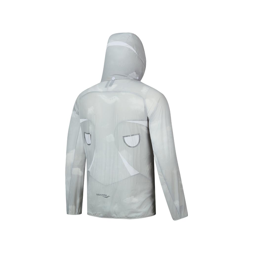 SAUCONY Nathan Bell Series Running Training Casual Loose Breathable Lightweight Jacket Men Jacket Moon-Shadow-Gray SA2259SC41C-PR250