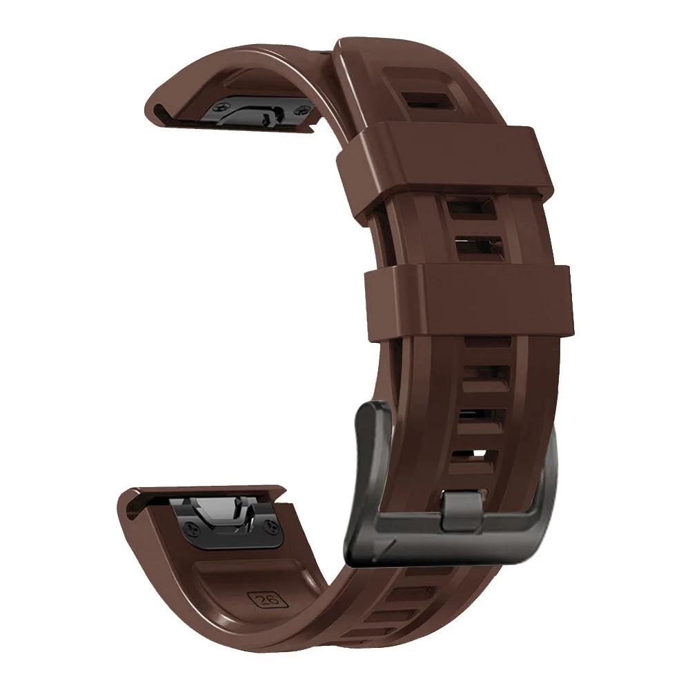 For Garmin Fenix E 8 7X 7 Pro 6 6X Pro Official Watch Strap Bracelet QuickFit 26mm 22mm Silicone Band for Forerunner 970 965 955