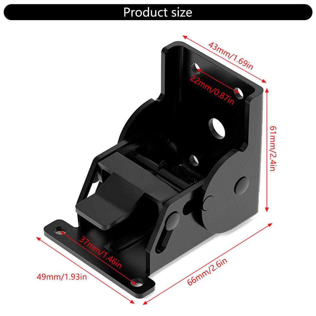 Upgrades Locking Folding Hinges 90 Degree Foldable Support Shelf Brackets for Table Bed Legs & Workbench Expansion