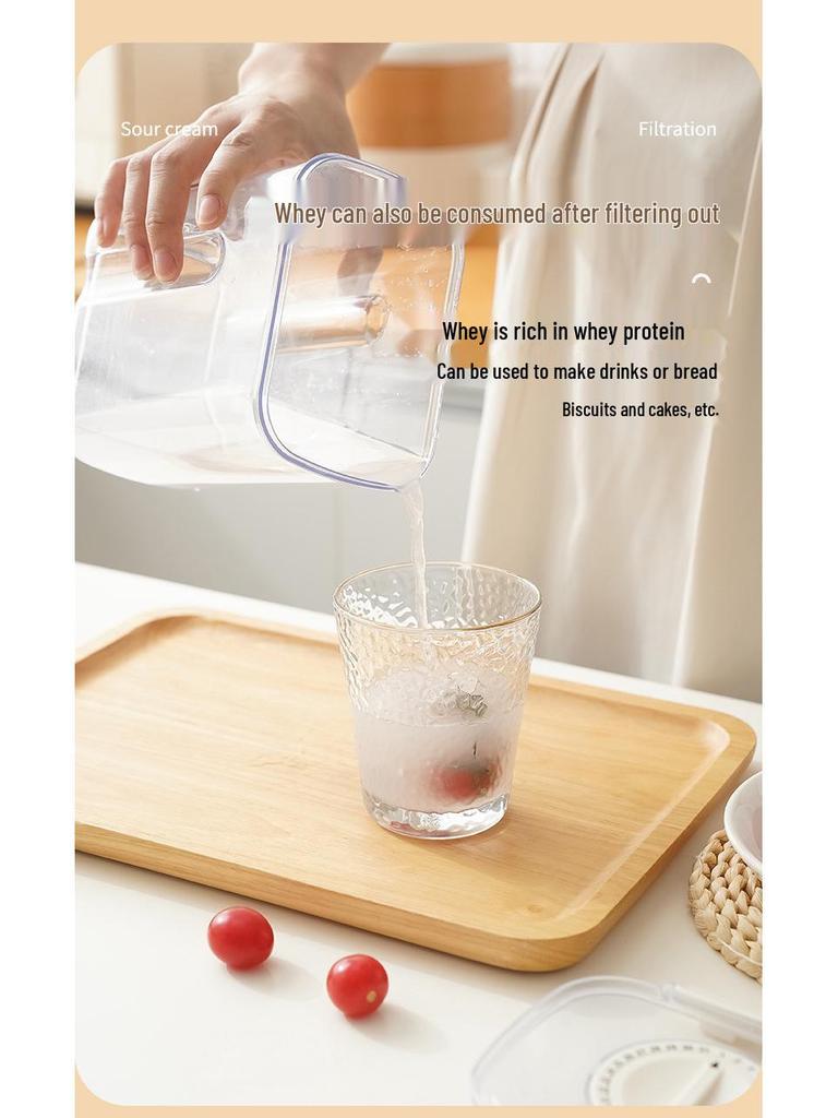 Homemade Yogurt & Cheese Whey Separator