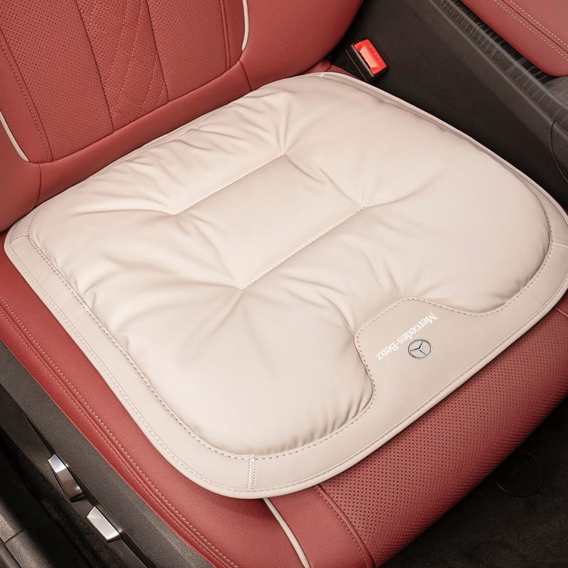 Car Seat Cushion Leather Soft Pad Interior Accessories For Mercedes Benz AMG GLE GLC CLA GLK GLS W206 W204 W205 W211 W203 W210 EK8