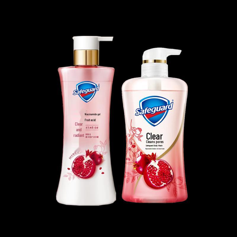 Safeguard Pomegranate Scented Shower Gel Duo Pack