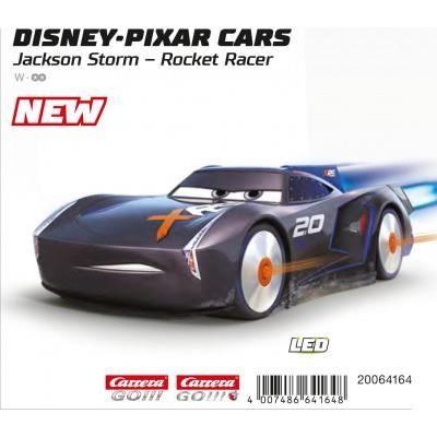 Disney·Pixar Cars Koffer - CARRERA - Rocket Racer - 5,3m Rennstrecke - Unisex - Ab 6 Jahren