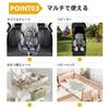 Innokids Stroller Warm and Reversible Stroller Baby Child Seat 3D Mesh 3D Suitable for All Baby Fully Washable Seat, Fluffy, Cushion, Mat, Cushion,