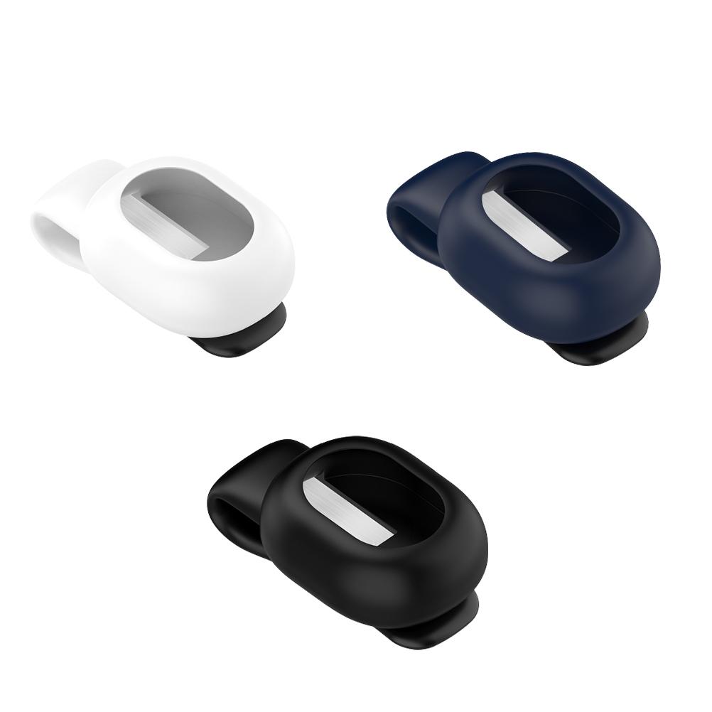 Silicone Protective Case for Running Dynamics Pod RDP Steel Clip White