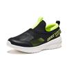 Erke Kids Summer Casual Slip-On Shoes Men sneakers Black Green 65125202054-002
