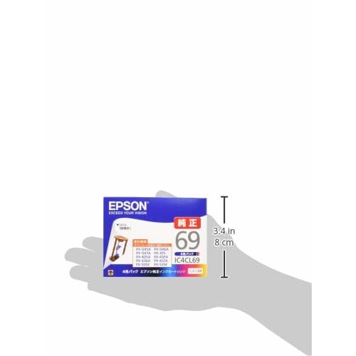 Epson Genuine Ink Cartridge Hourglass IC4CL69 4 Color Pack